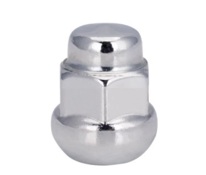 DPC6014B – WC WHEEL ACC Lug Nut, 14 x 1.5 Millimeter Thread Size OEM Ball Seat Acorn 3/4 Inch Hex Size Chrome Plated ...